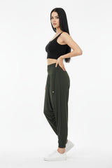 Pantalon Sandy Grande Taille — Kaki