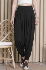 Pantalon Sandy Grande Taille — Noir
