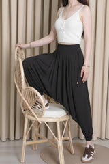 Pantalon Sandy Grande Taille — Noir