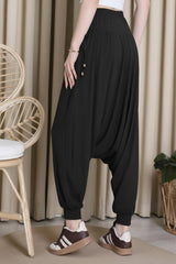 Pantalon Sandy Grande Taille — Noir
