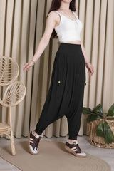 Pantalon Sandy Grande Taille — Noir