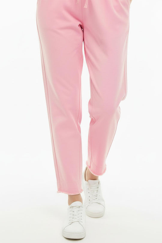 Broek Met Franjes Bij De Zoom — Roze