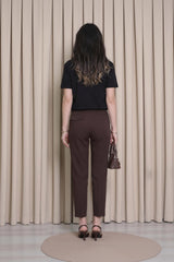 T‑Shirt Motif Sac Orné De Strass — Noir