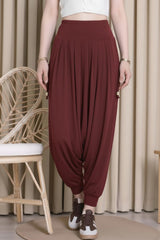 Pantalon Sandy Ballon — Bordeaux