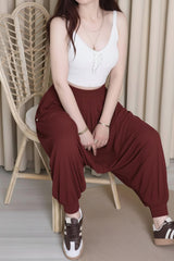 Pantalon Sandy Ballon — Bordeaux