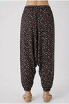 Pantalon Harem En Jersey Multicolore