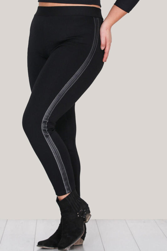 Schwarze Leggings – Große Größen