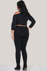 Legging Grande Taille – Noir