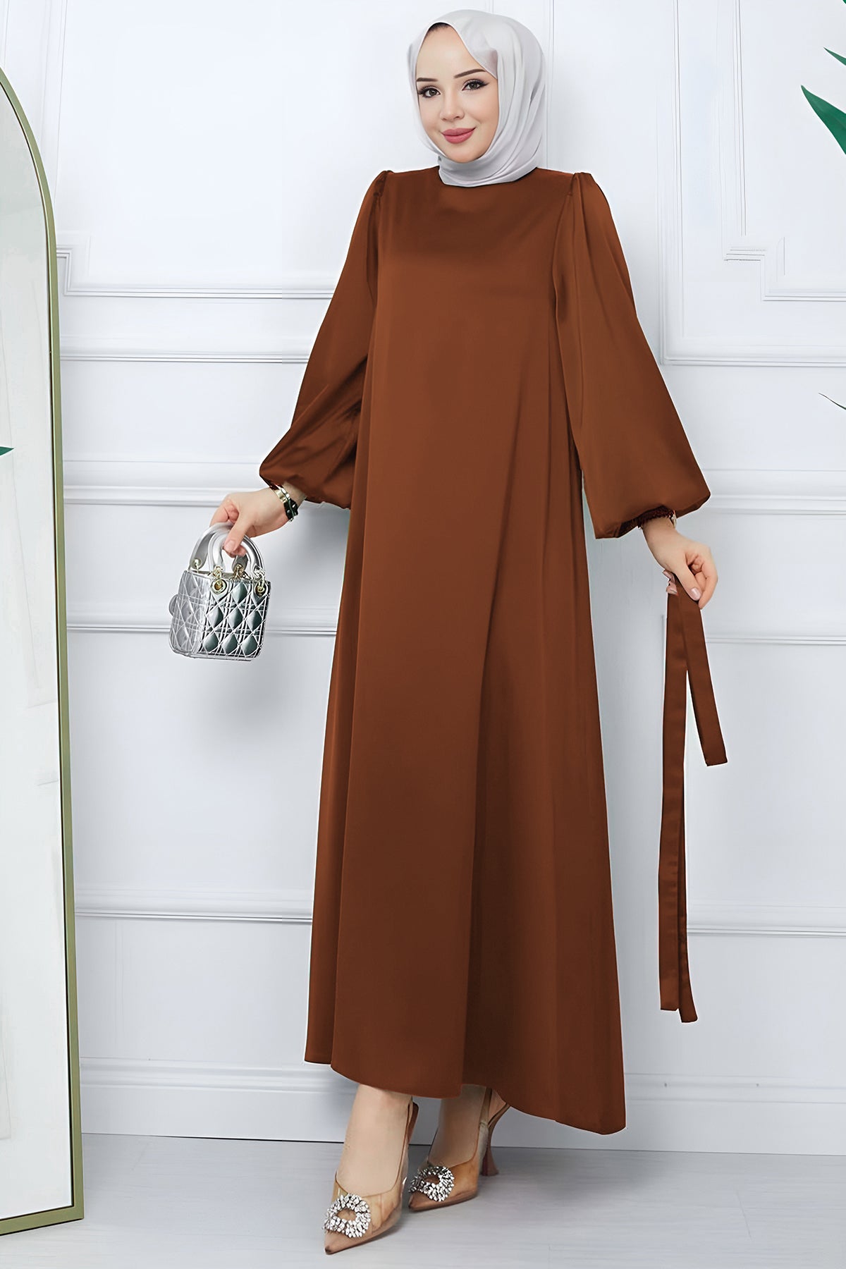 Long Dresses Abaya Hijab Dress Women - NELB0007D4772KMT