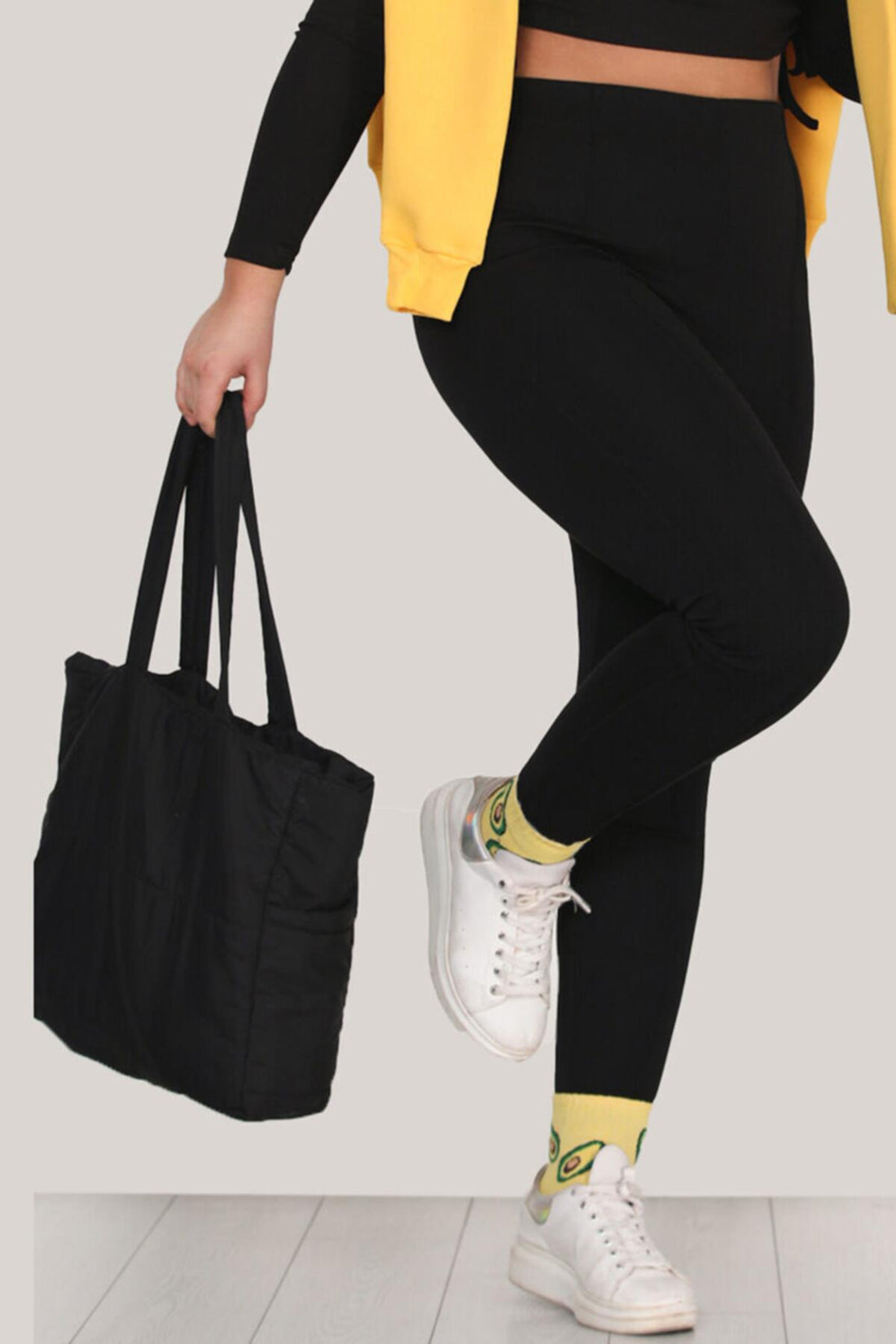 Legging Grande Taille - Noir