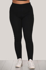 Legging Grande Taille - Noir