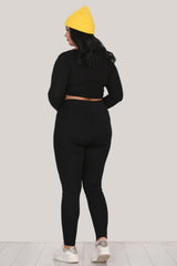 Legging Grande Taille - Noir