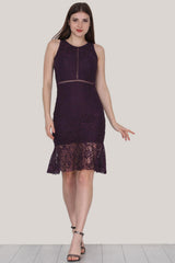 Robe Courte De Soirée — Violette