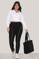 Legging Grande Taille — Noir
