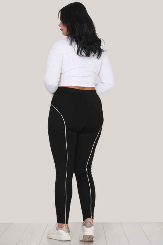 Plus - Size Legging – Zwart