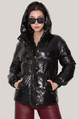 Manteau Brillant — Noir