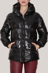 Manteau Brillant — Noir
