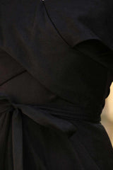 Robe Midi De Soirée — Noire