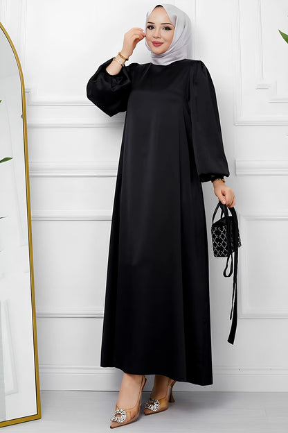 Langes Kleider Abaya Hijab Kleid Damen - NELB0007D4772SYH