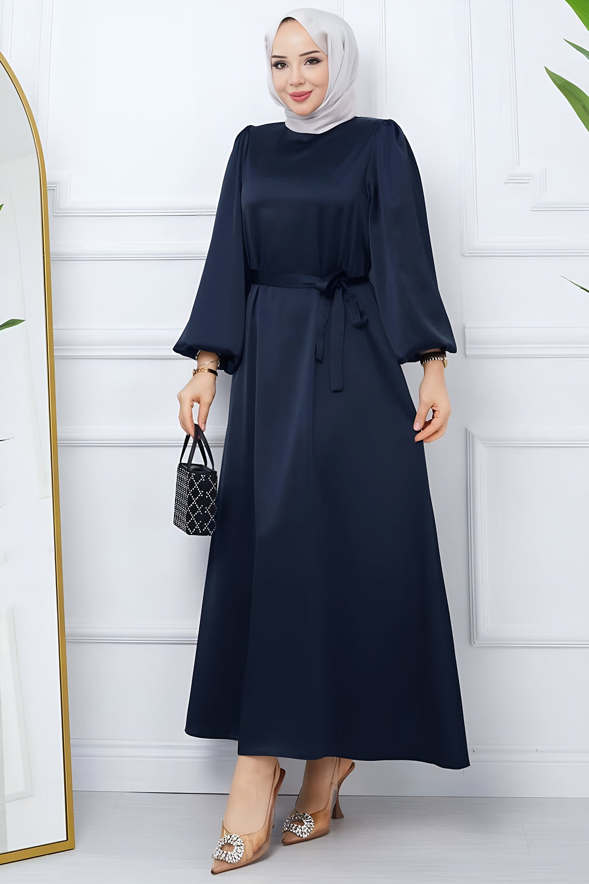 Langes Kleider Abaya Hijab Kleid Damen - NELB0007D4772LCV