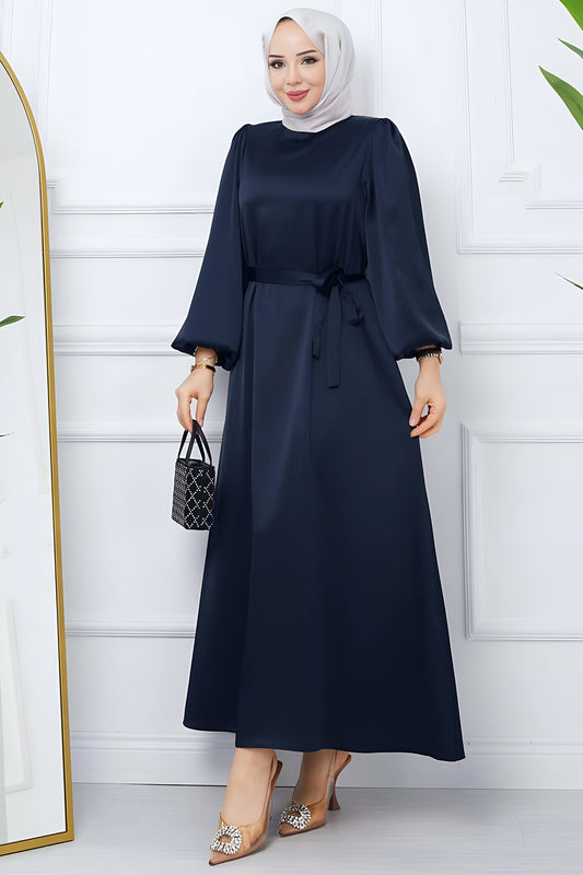Langes Kleider Abaya Hijab Kleid Damen - NELB0007D4772LCV