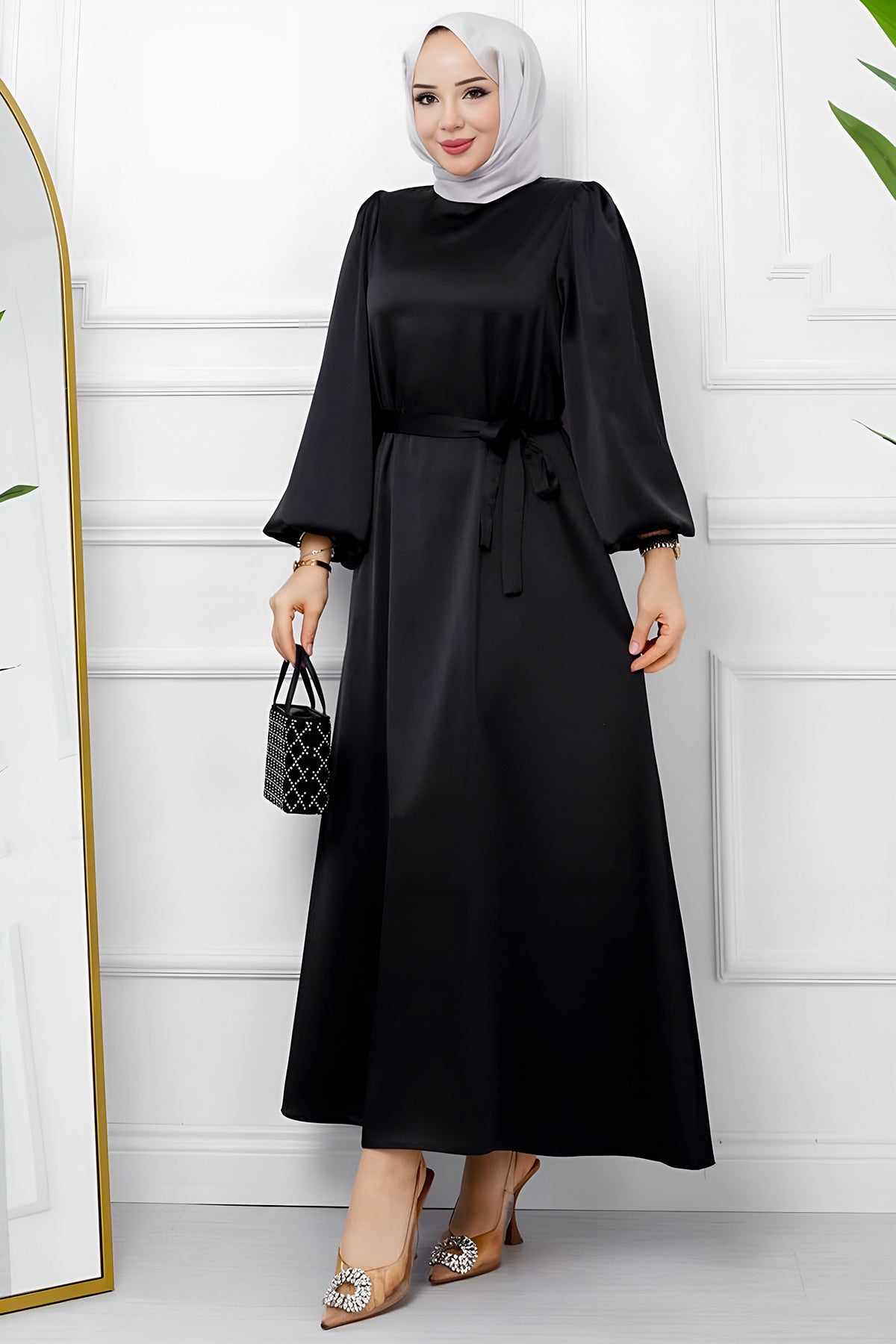 Langes Kleider Abaya Hijab Kleid Damen - NELB0007D4772SYH