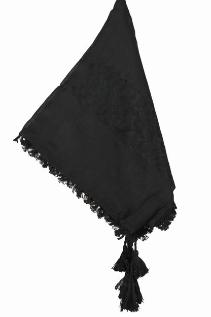 KEFFİYEH -ARAB PALESTIJNSE SJAAL -ARAFAT SJAAL - PLO SJAAL -DESERT SJAAL- SHEMAGH SJAAL - ZWART - NŞAL0501D1003SYH