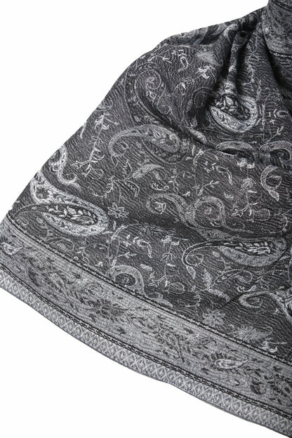 SCARVES WOMEN - ZİJDE BLEND - LONG SCARF - ANTHRACITE - NŞAL0501D1000ANT