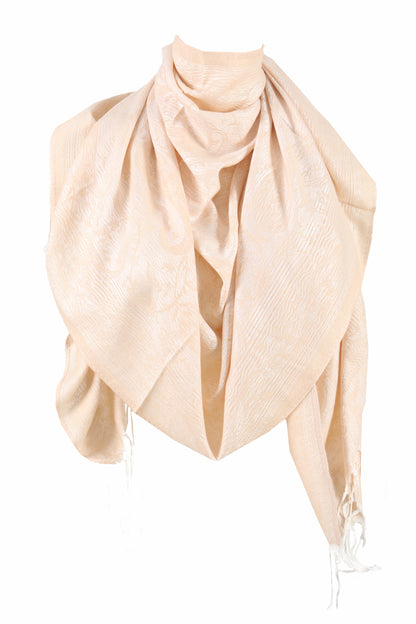 SJAALS VROUWEN - ZİJDE BLEND -LONG SJAAL - STEEN - NŞAL0501D1000TAŞ