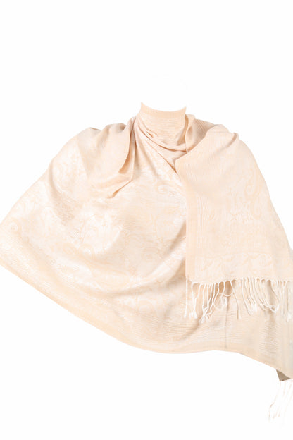 SJAALS VROUWEN - ZİJDE BLEND -LONG SJAAL - STEEN - NŞAL0501D1000TAŞ