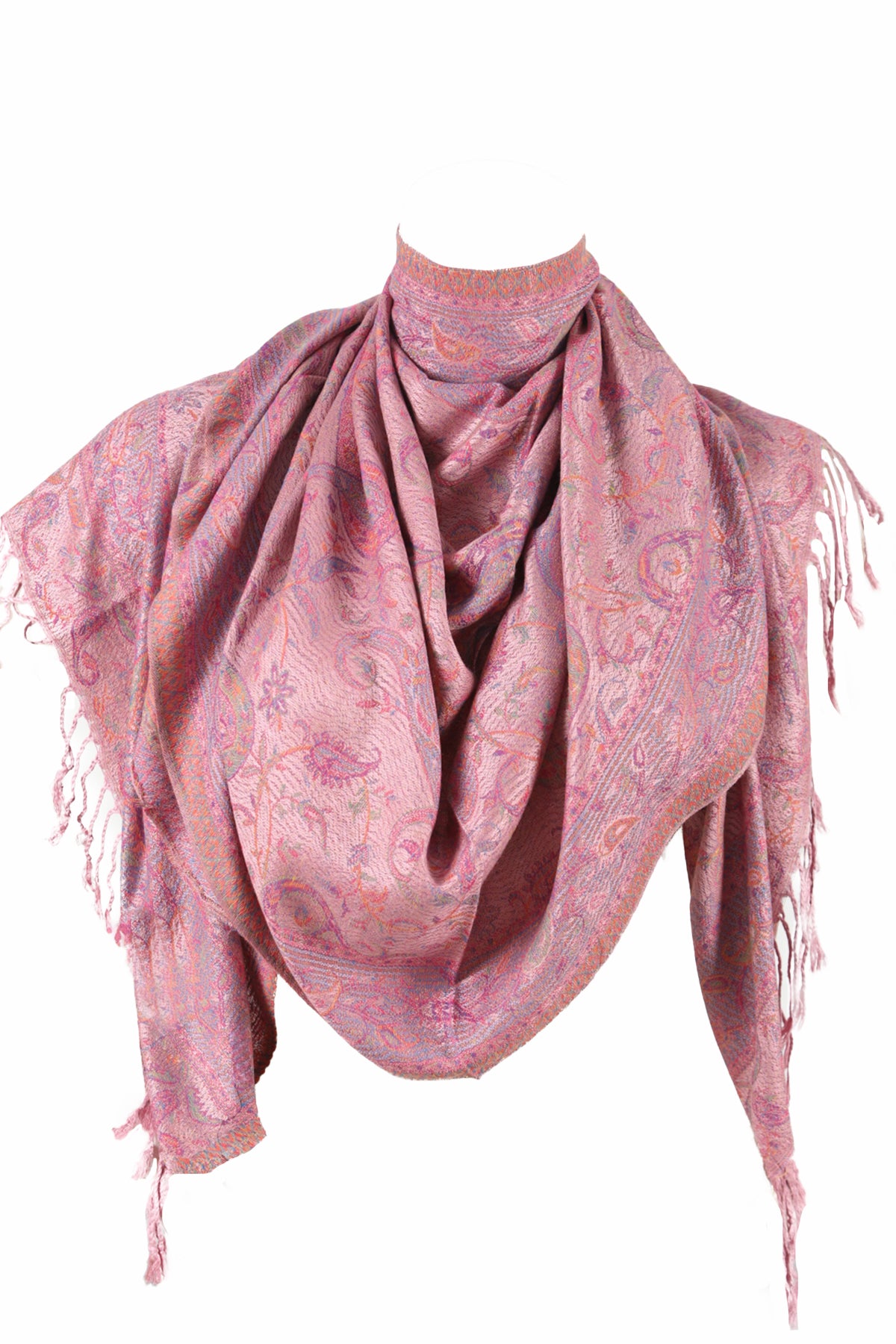 SCARVES WOMEN - ZİJDE BLEND - LONG SCARF - PINK - NŞAL0501D1000GÜL
