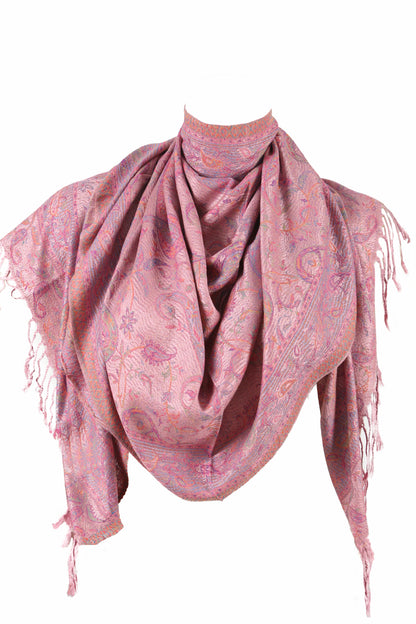 SCARVES WOMEN - ZİJDE BLEND - LONG SCARF - PINK - NŞAL0501D1000GÜL