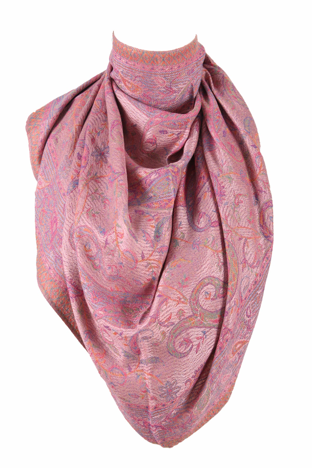 SCARVES WOMEN - ZİJDE BLEND - LONG SCARF - PINK - NŞAL0501D1000GÜL