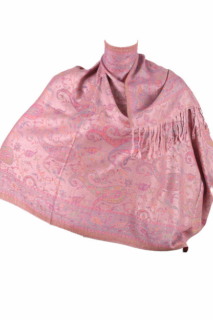 SCARVES WOMEN - ZİJDE BLEND - LONG SCARF - PINK - NŞAL0501D1000GÜL