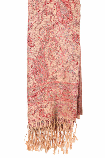 SCARVES WOMEN - ZİJDE BLEND - LONG SCARF - BEİGE - NŞAL0501D1000BEJ