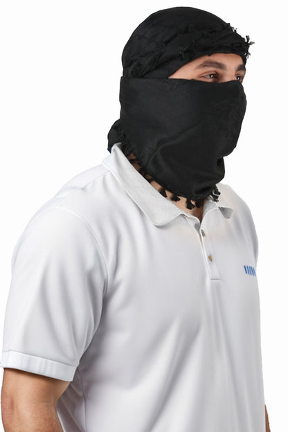 KEFFİYEH -ARAB PALESTIJNSE SJAAL -ARAFAT SJAAL - PLO SJAAL -DESERT SJAAL- SHEMAGH SJAAL - ZWART - NŞAL0501D1003SYH