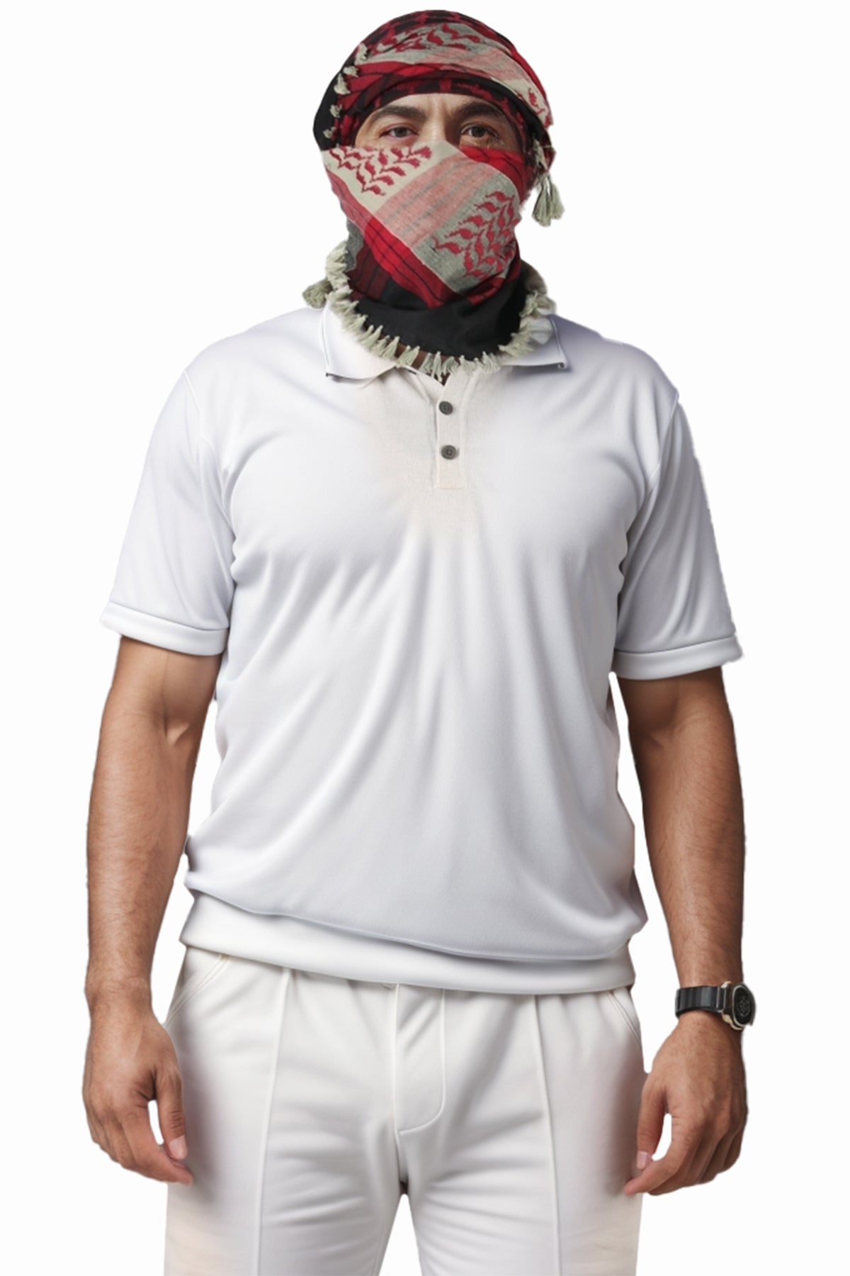 KEFFİYEH -ARABISCHER PALÄSTINENSISCHER SCHAL -ARAFAT SCHAL - PLO SCHAL -WÜSTE SCHAL- SHEMAGH SCHAL - GEMÜSE / ROT / SCHWARZ - NŞAL0501D1003YŞL