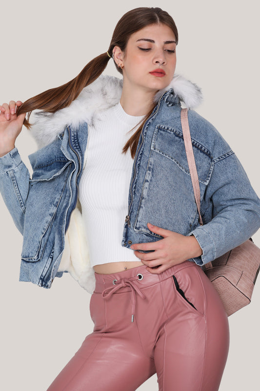 Denim Jack von Schapenvacht für Frauengröße 38 - NCKT0004K9530KOT