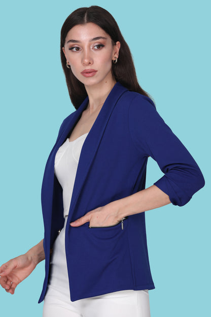 Klassieke zakelijke blazer voor dames - NCKT0015D9085SKS