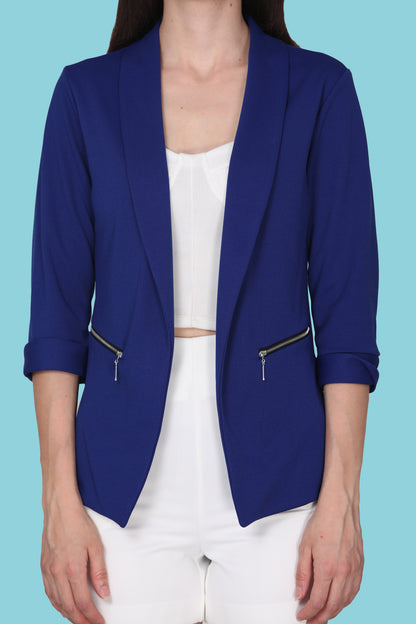 Klassieke zakelijke blazer voor dames - NCKT0015D9085SKS
