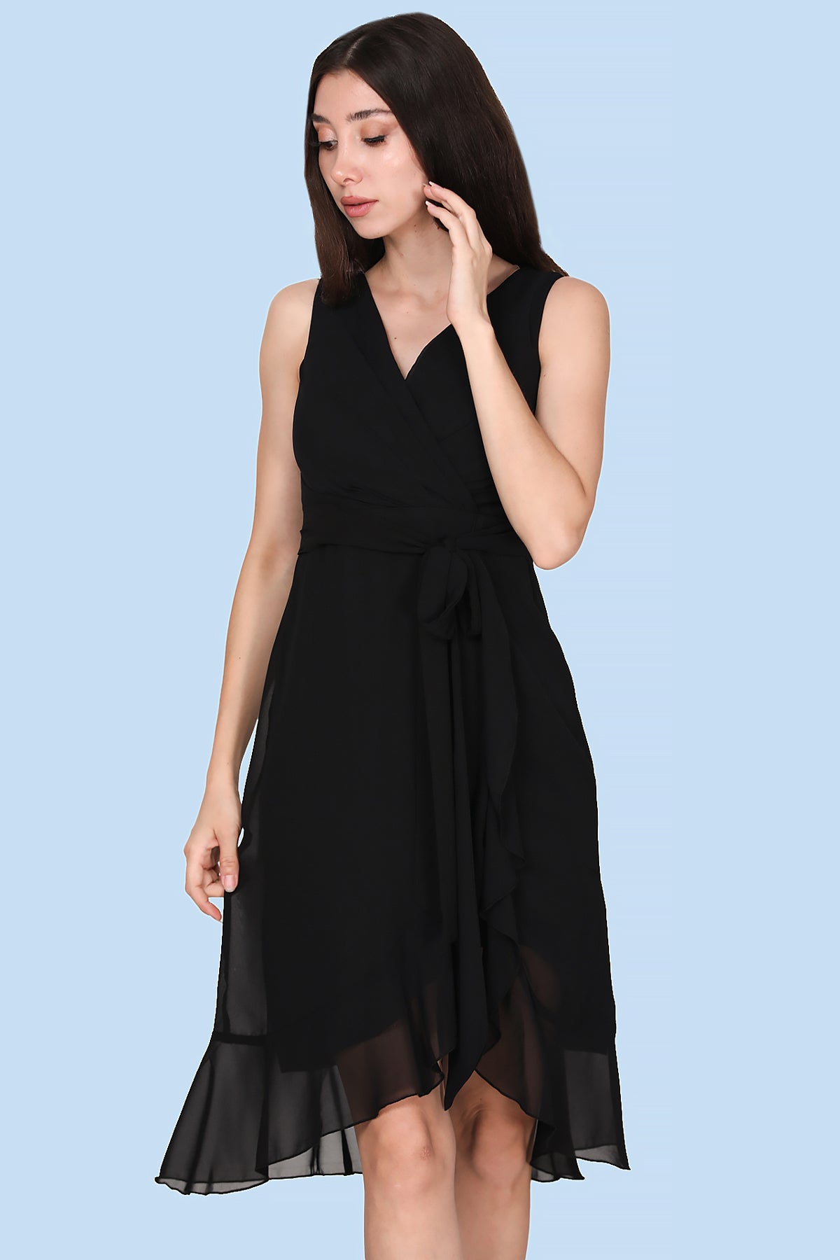 Korte midi-jurk zomerjurk voor dames - NELB0063D2245SYH