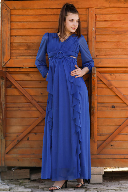 Lange maxi-jurk zomerjurk voor dames - NELB0063D2276SKS