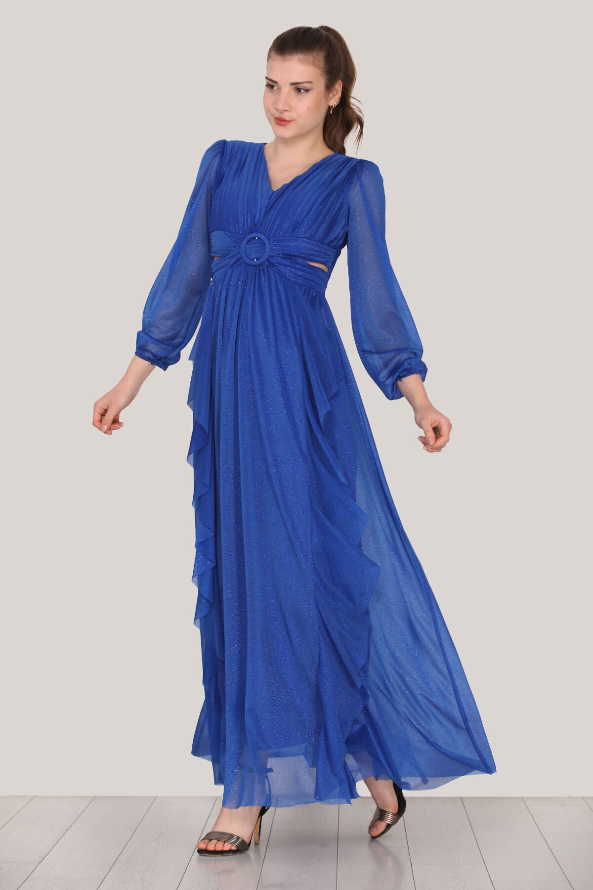 Lange maxi-jurk zomerjurk voor dames - NELB0063D2276SKS