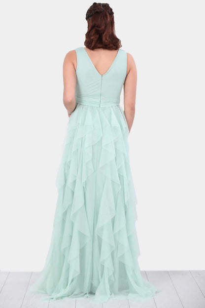 Long Maxi Dress Wedding Dress For Women - NELB0063D3360Ç-Y