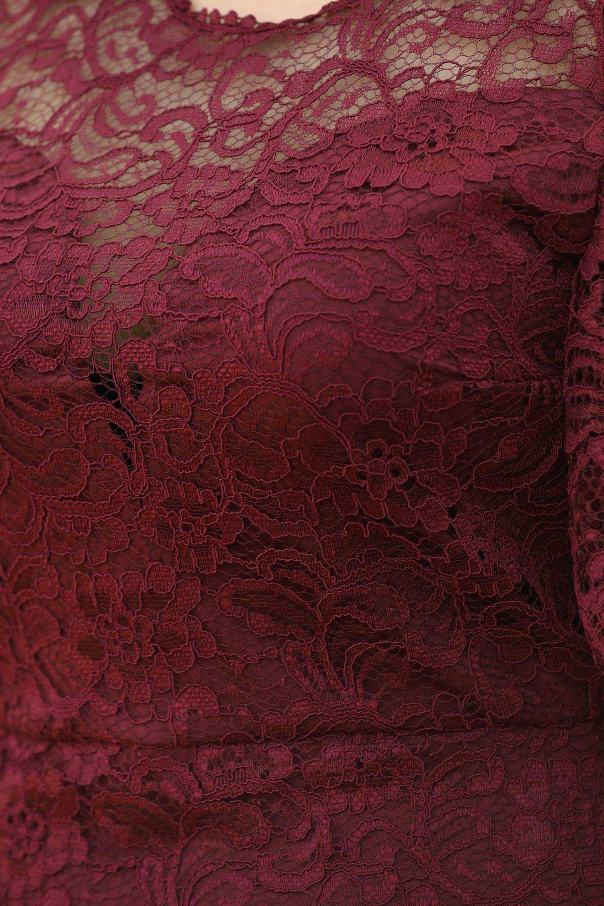 Dames midi-jurk zomerjurk voor grote maten - NELB0553D8700BRD