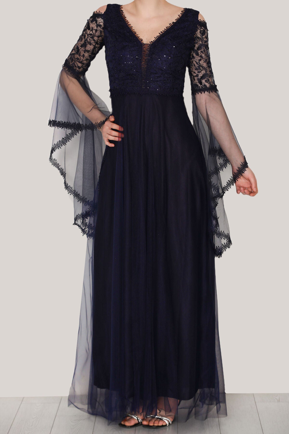 Langes Maxikleid Hochzeitskleid Für Damen - NELB0553D8782LCV