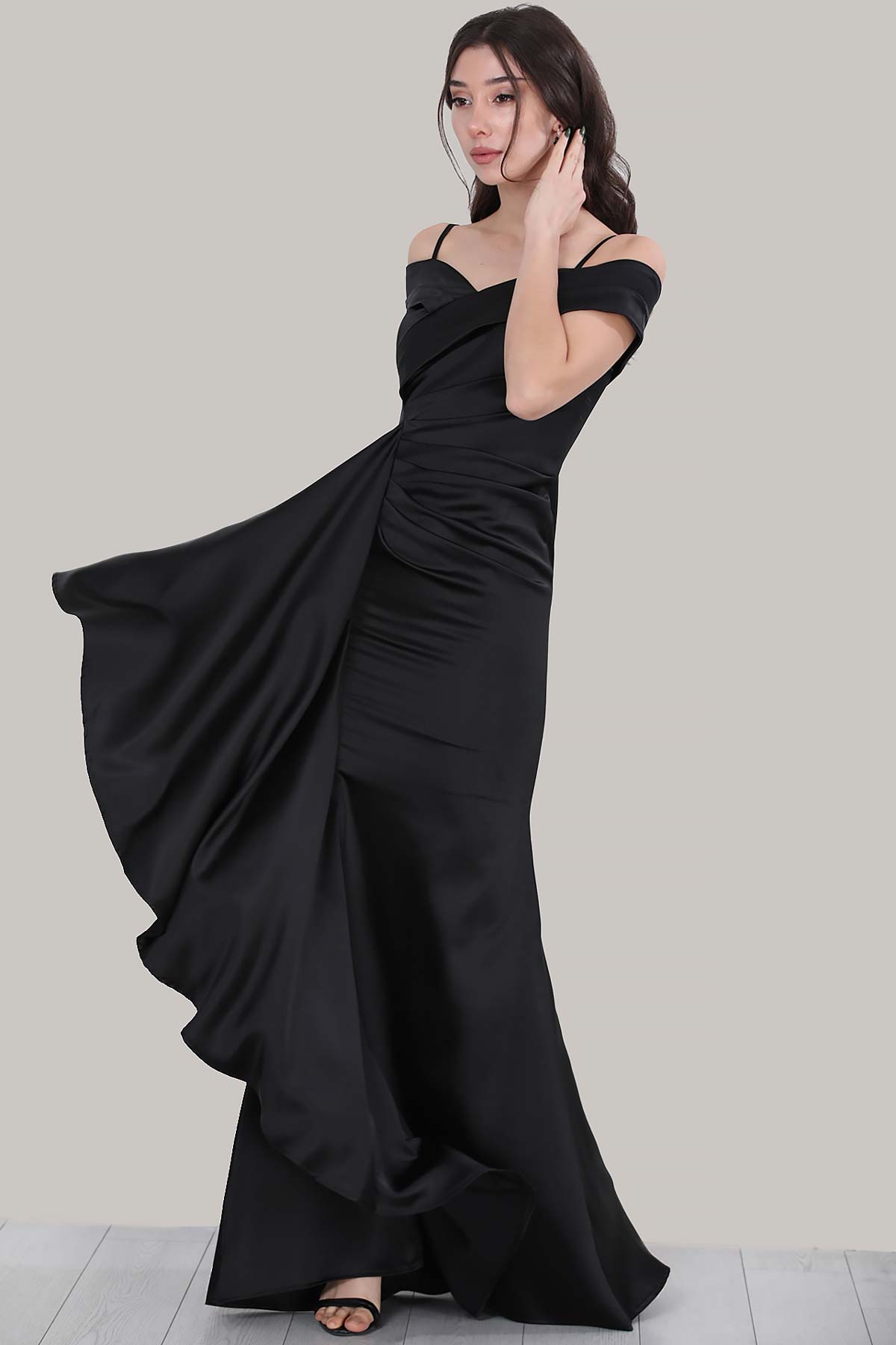 Lange maxi-jurk zomerjurk voor dames - NELB0553D8931SYH