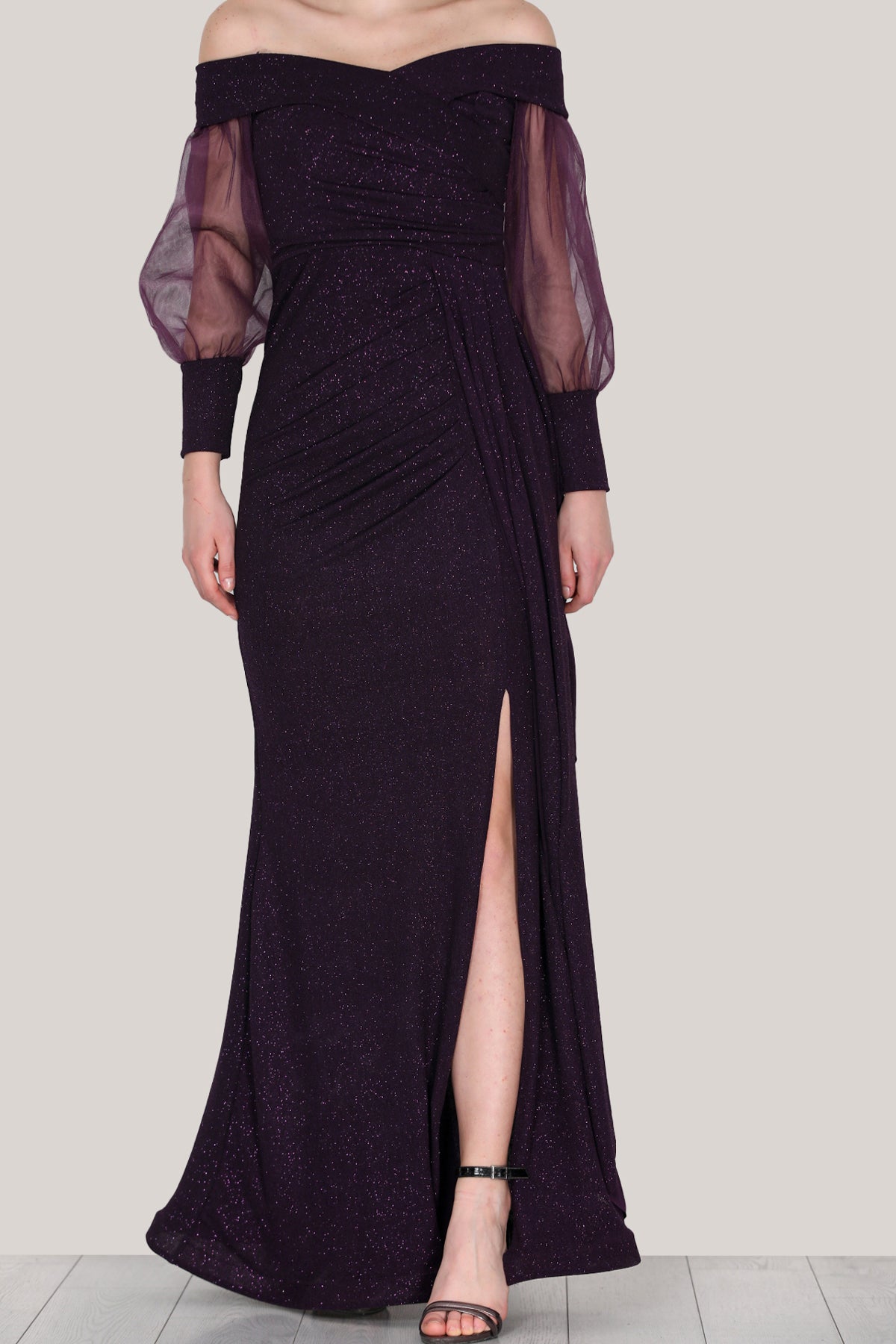 Lange maxi-jurk zomerjurk voor dames - NELB0553D8965MOR