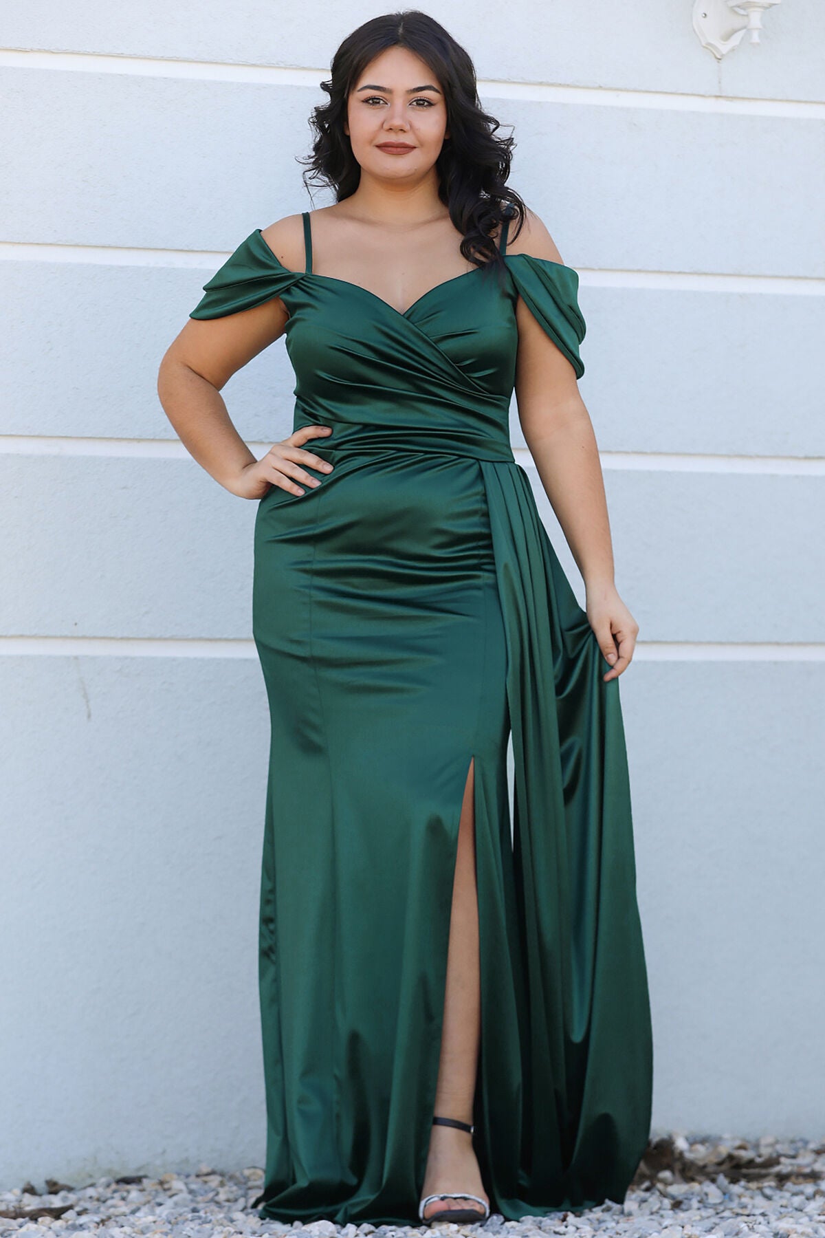 Langes Maxikleid Hochzeitskleid Für Damen - NELB0553D9430ZMT