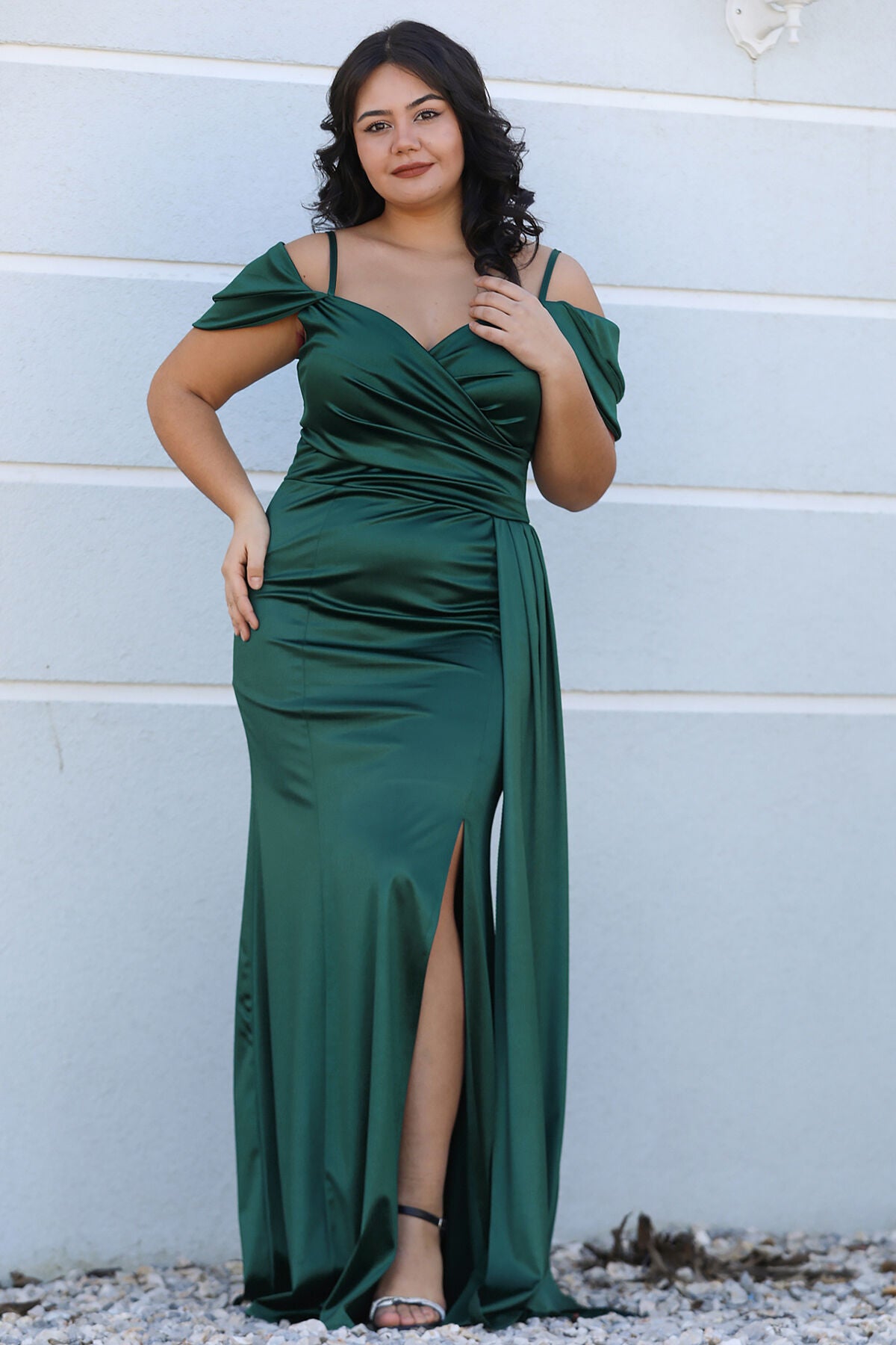 Langes Maxikleid Hochzeitskleid Für Damen - NELB0553D9430ZMT